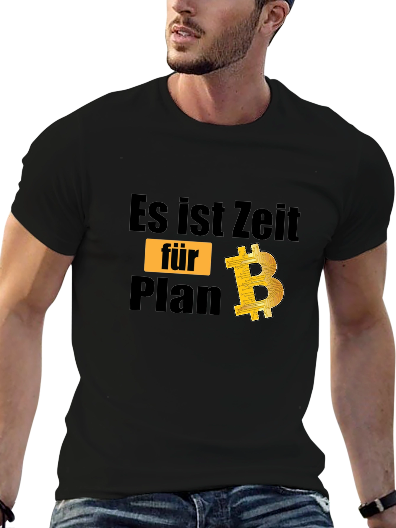 Time for Plan B Bitcoin Graphic Tee