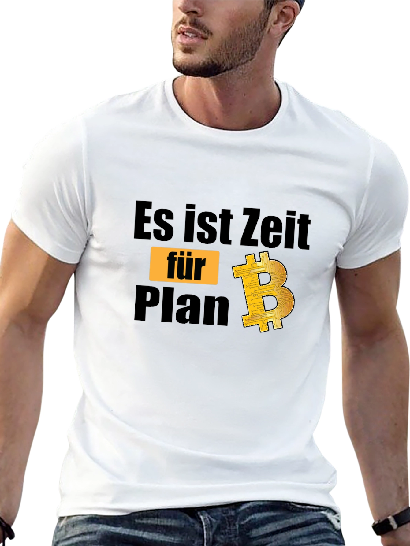 Time for Plan B Bitcoin Graphic Tee