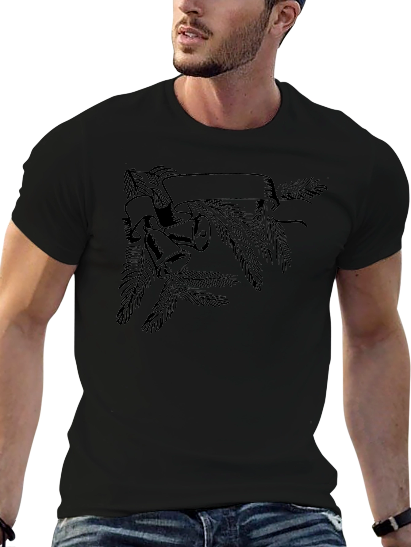 Christmas Bell & Banner Graphic T-Shirt