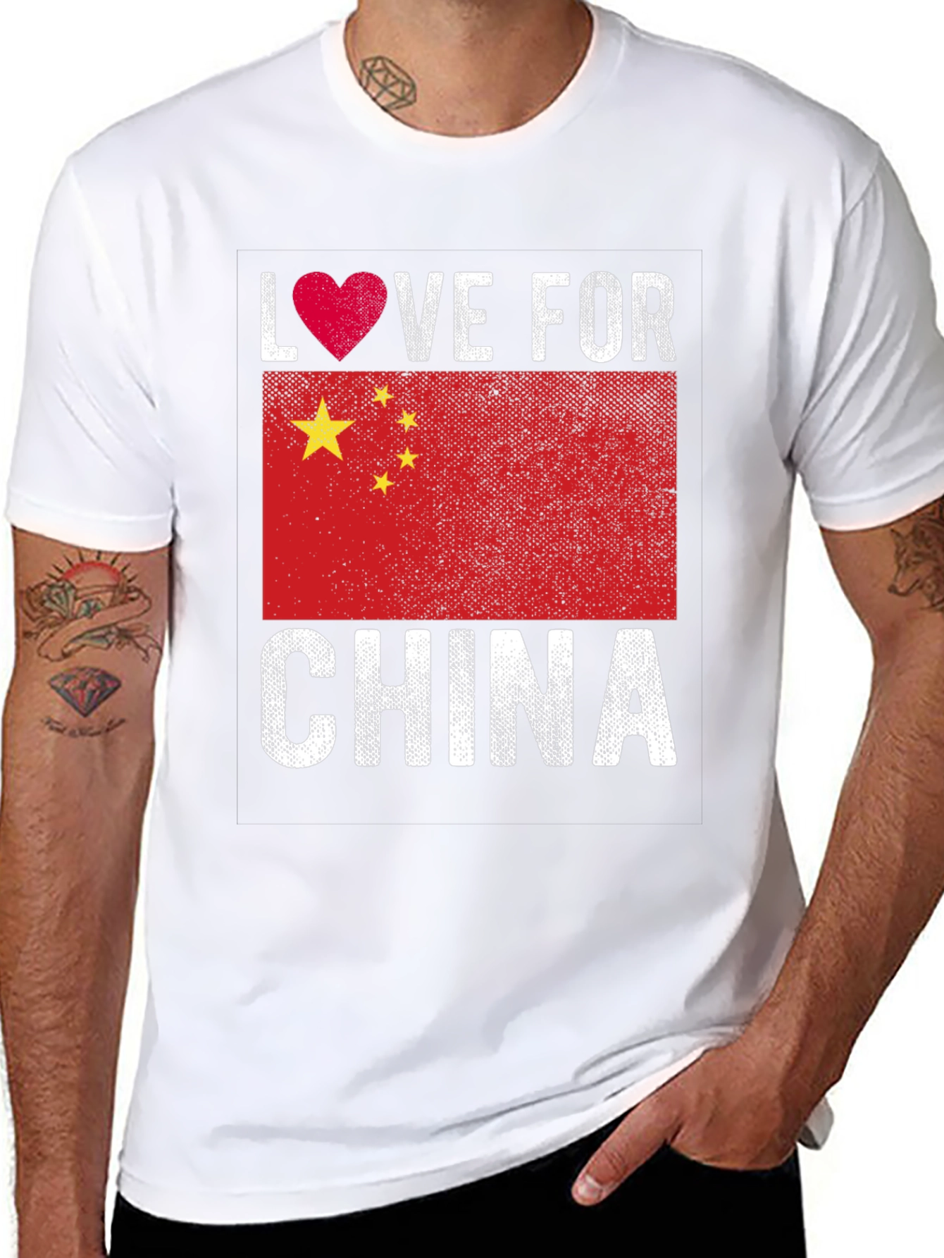 Love for China T-Shirt - Patriotic Pride