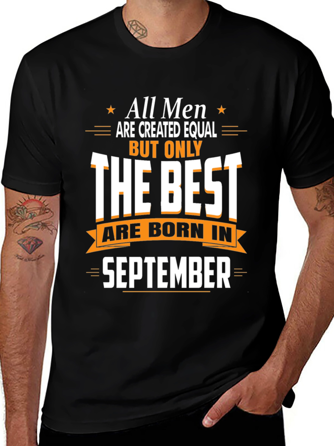 Best Men Born in September - Graphic T-Shirt