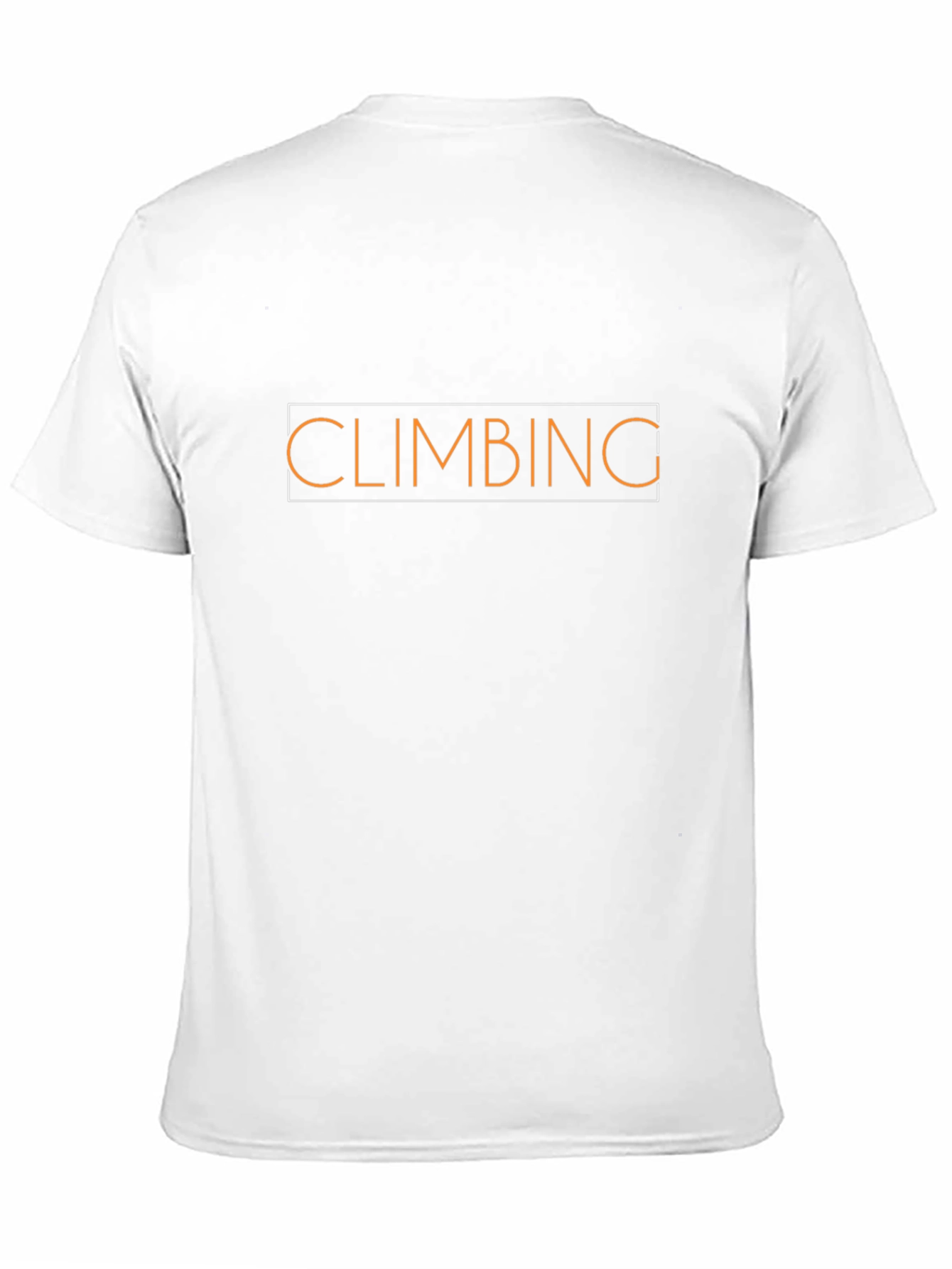 Climbing Graphic Tee - Black Cotton T-Shirt