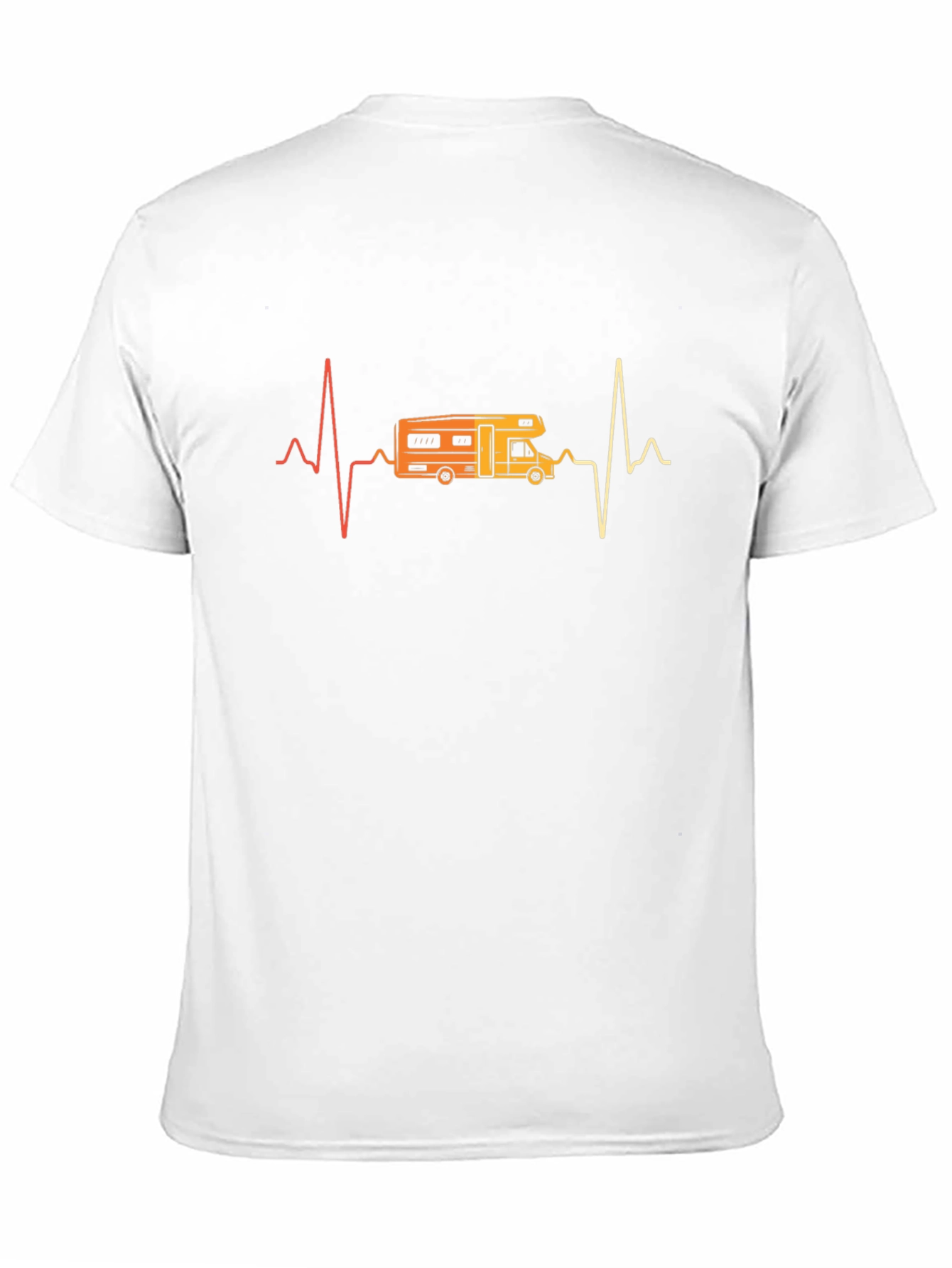 RV Heartbeat T-Shirt - Camping Lover Tee