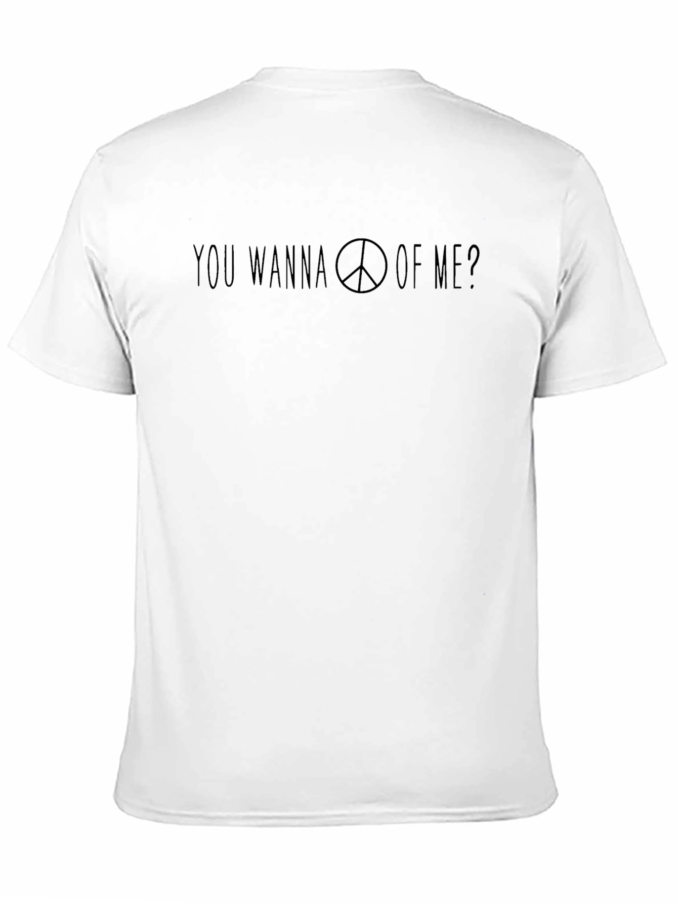 Peace Of Me Graphic Tee - Casual Comfort