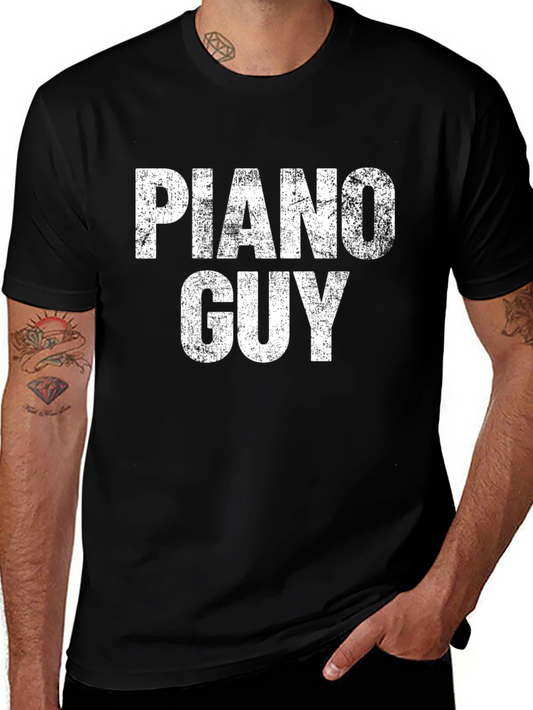 Piano Guy Graphic Tee - Black