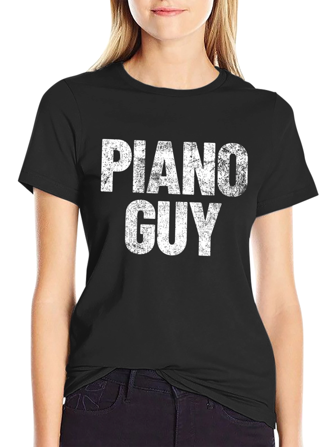 Piano Guy Graphic Tee - Black