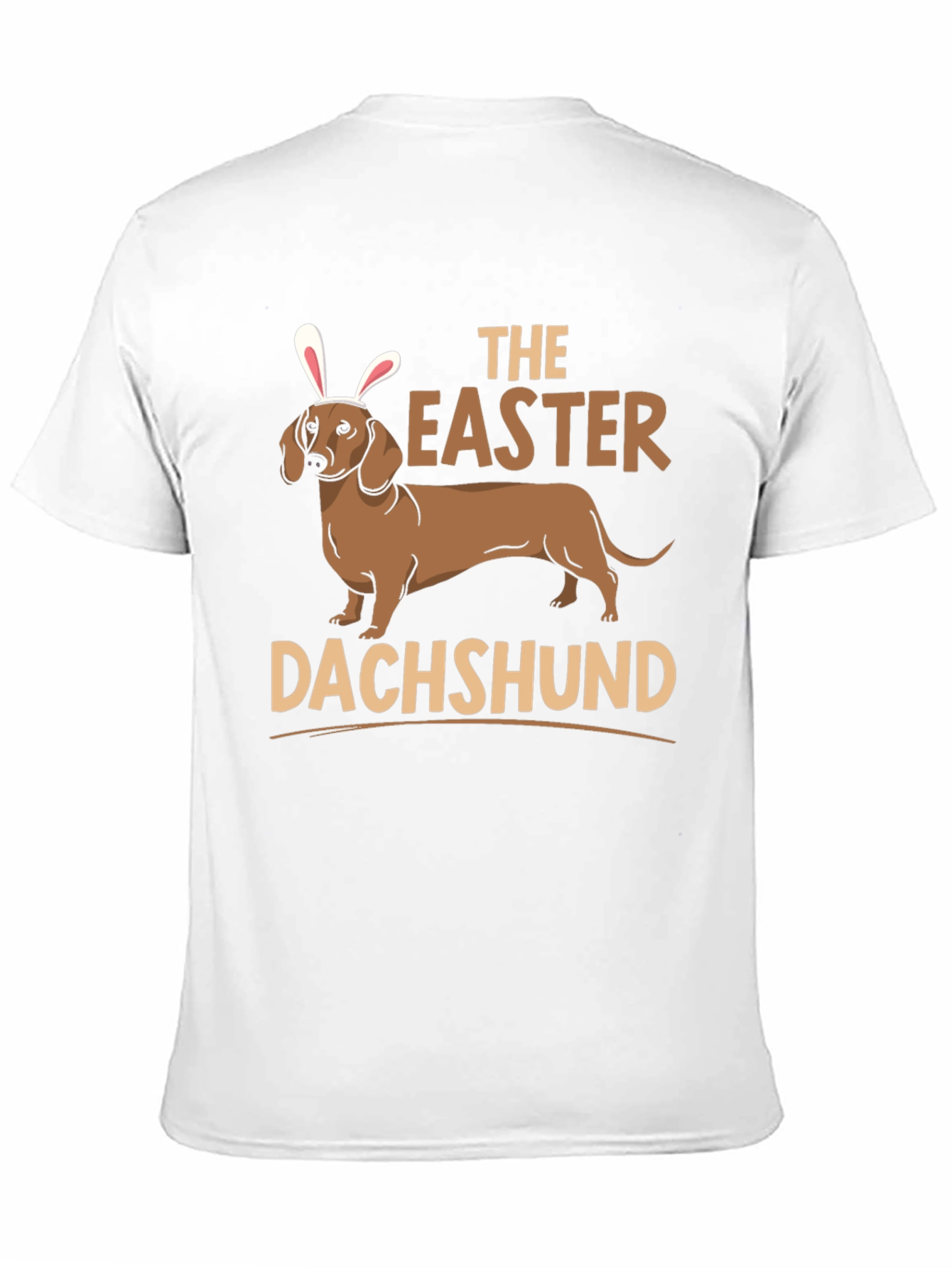 Easter Dachshund T-Shirt - Cute Bunny Dog Tee