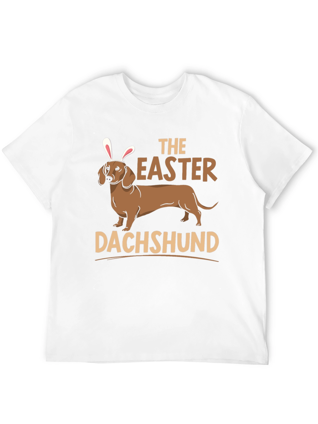 Easter Dachshund T-Shirt - Cute Bunny Dog Tee