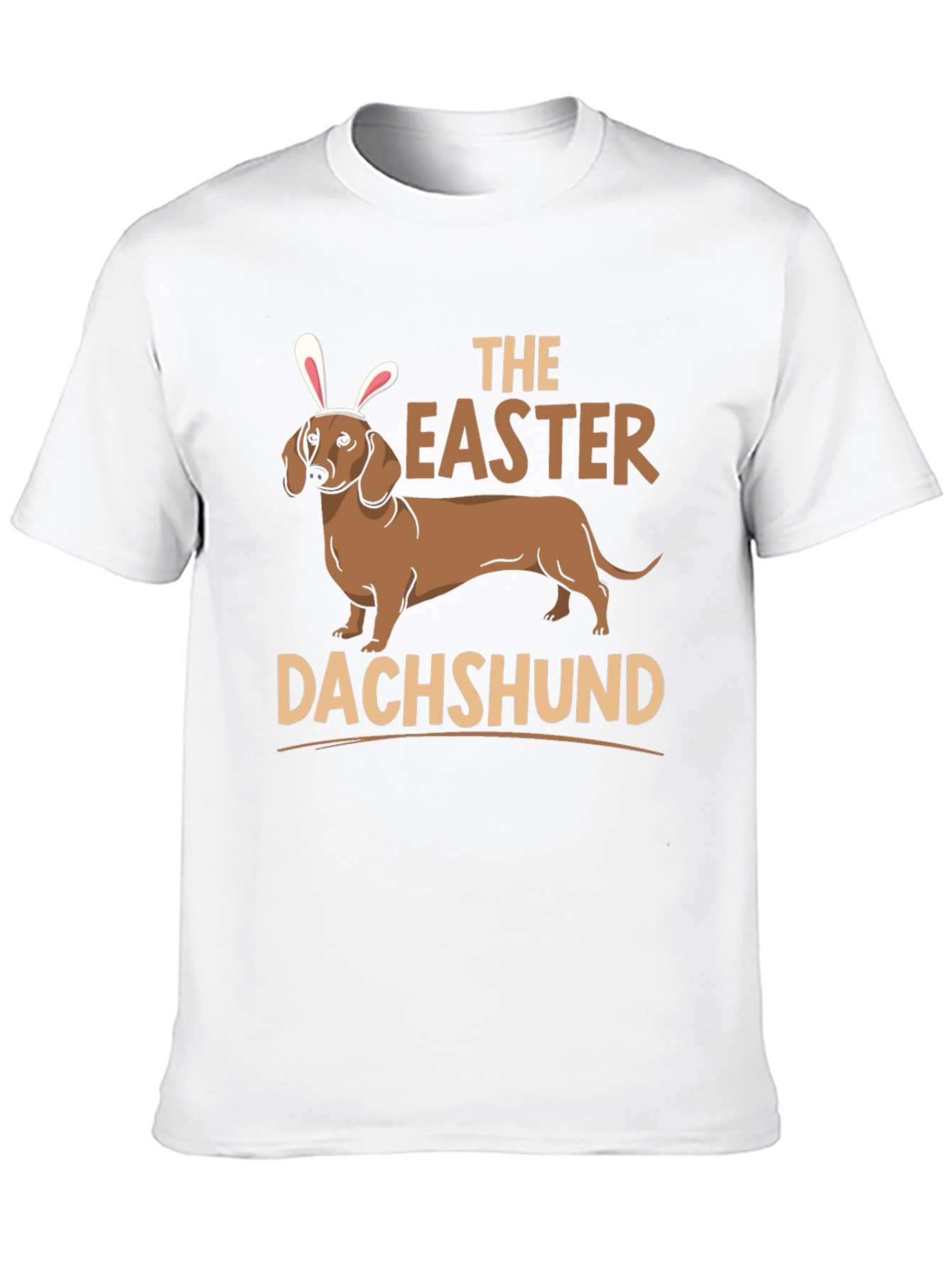 Easter Dachshund T-Shirt - Cute Bunny Dog Tee