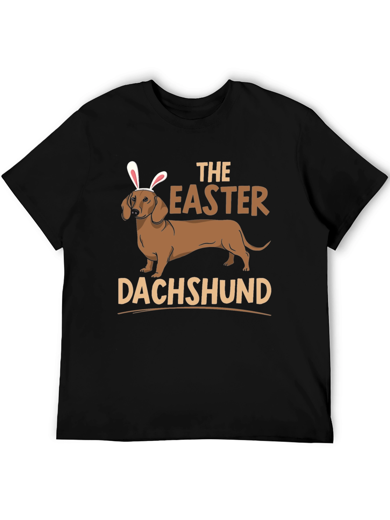 Easter Dachshund T-Shirt - Cute Bunny Dog Tee