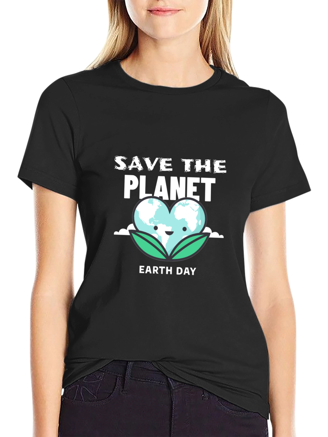 Save the Planet Earth Day Graphic T-Shirt