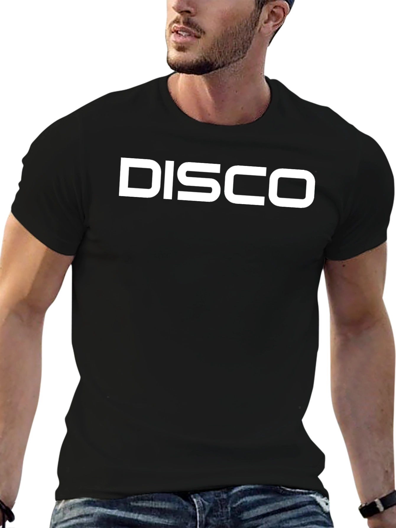 Disco T-Shirt - Classic Black Tee