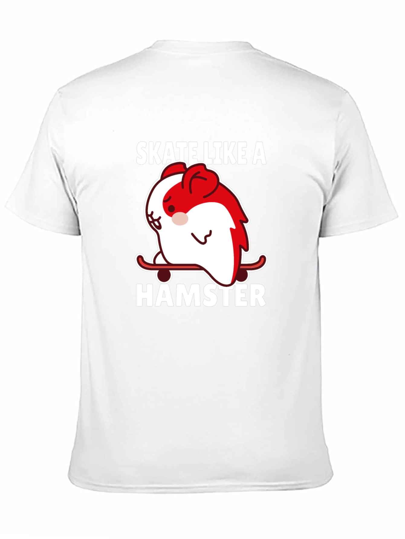 Skate Like a Hamster T-Shirt - Funny Skater Tee