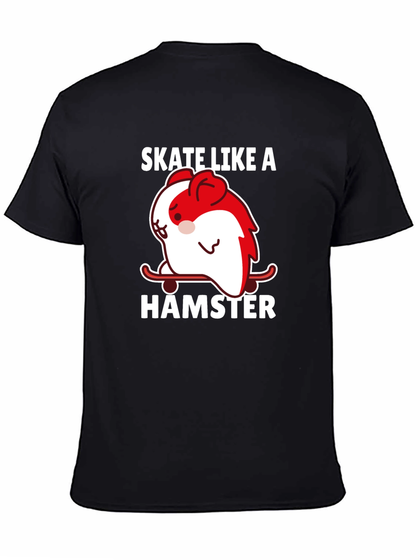 Skate Like a Hamster T-Shirt - Funny Skater Tee