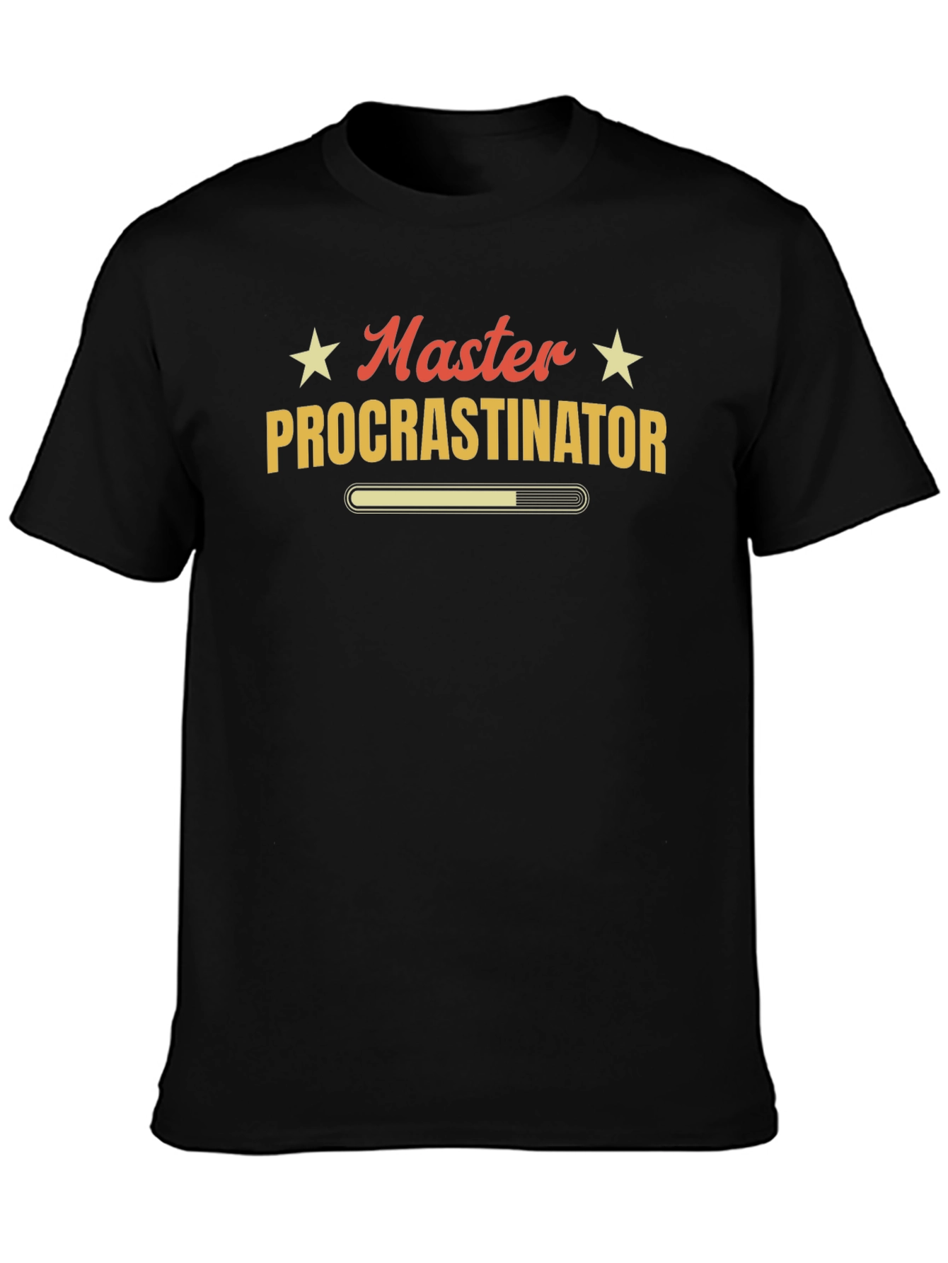 Master Procrastinator T-Shirt - Funny Graphic Tee