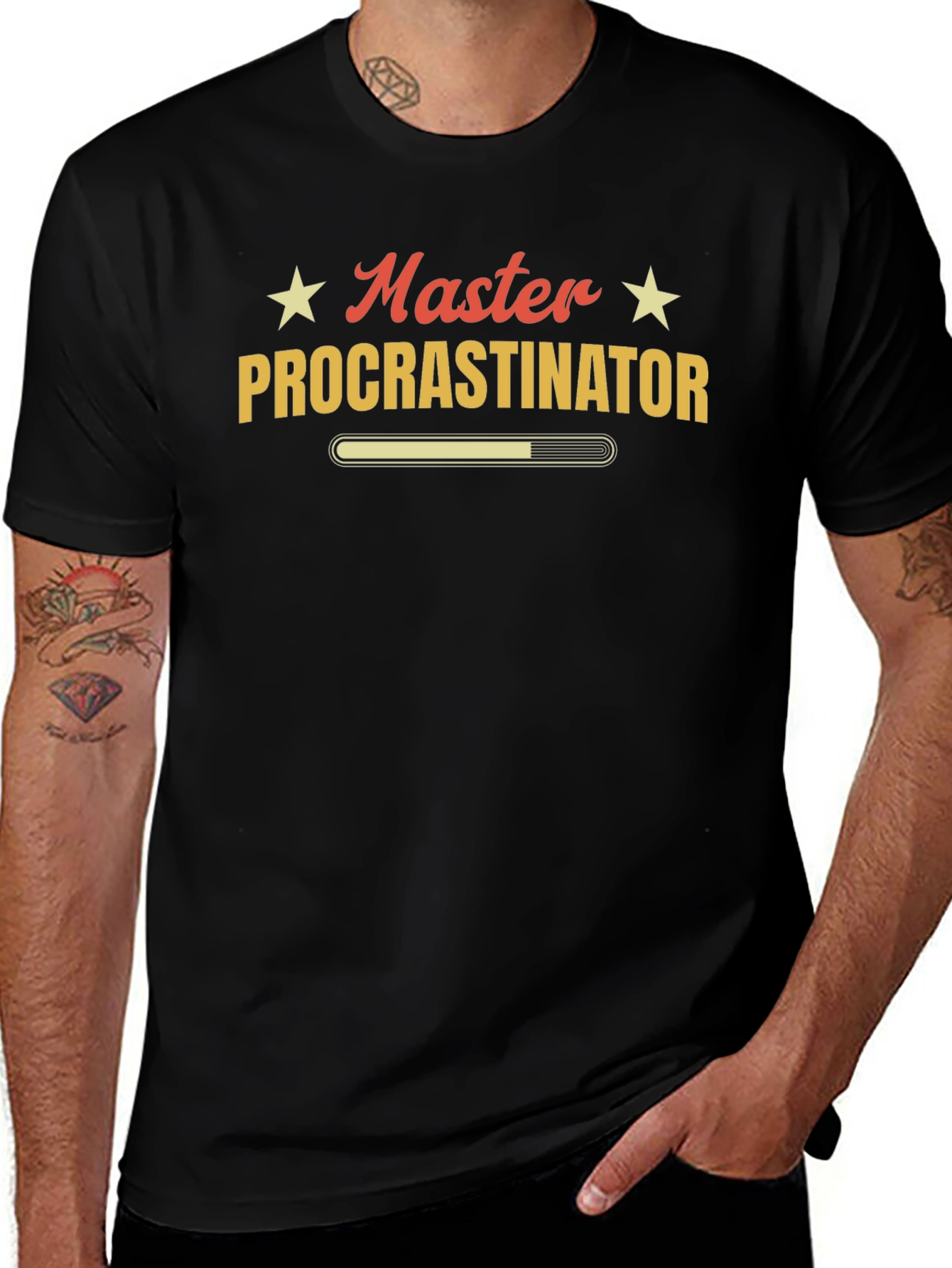Master Procrastinator T-Shirt - Funny Graphic Tee
