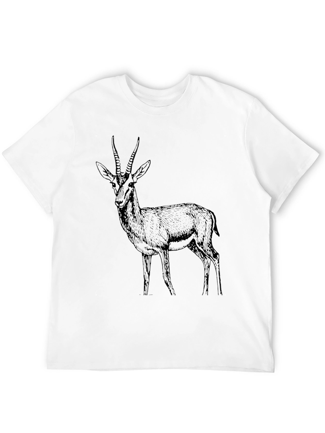 Black Antelope Graphic T-Shirt