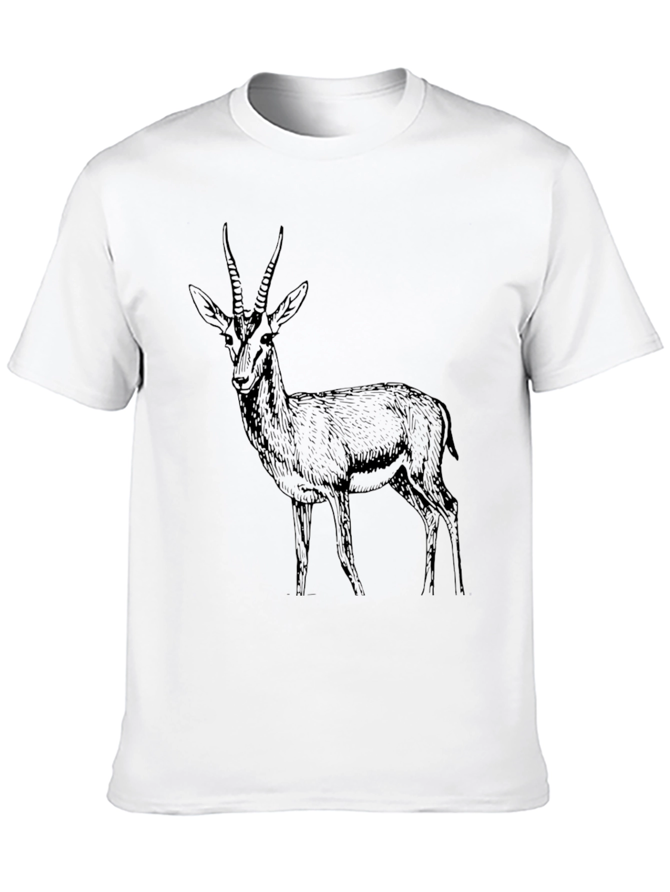 Black Antelope Graphic T-Shirt