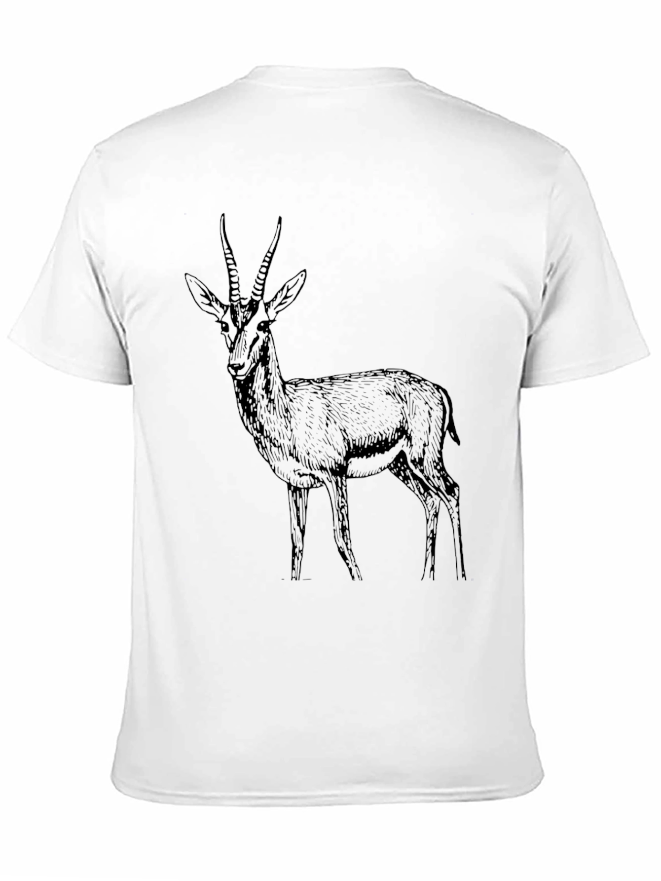 Black Antelope Graphic T-Shirt