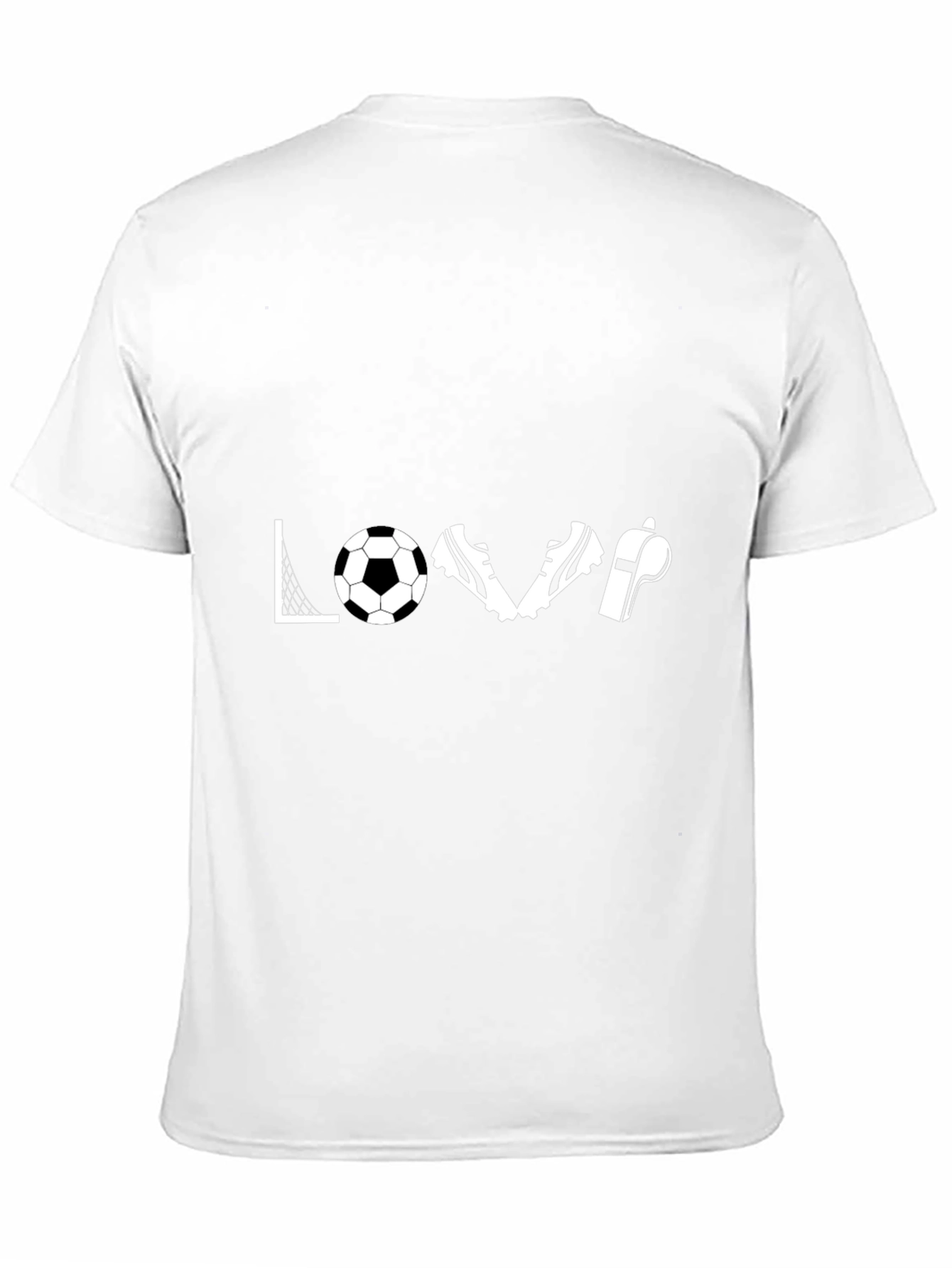 Soccer Love T-Shirt - Goal Ball Cleats Whistle