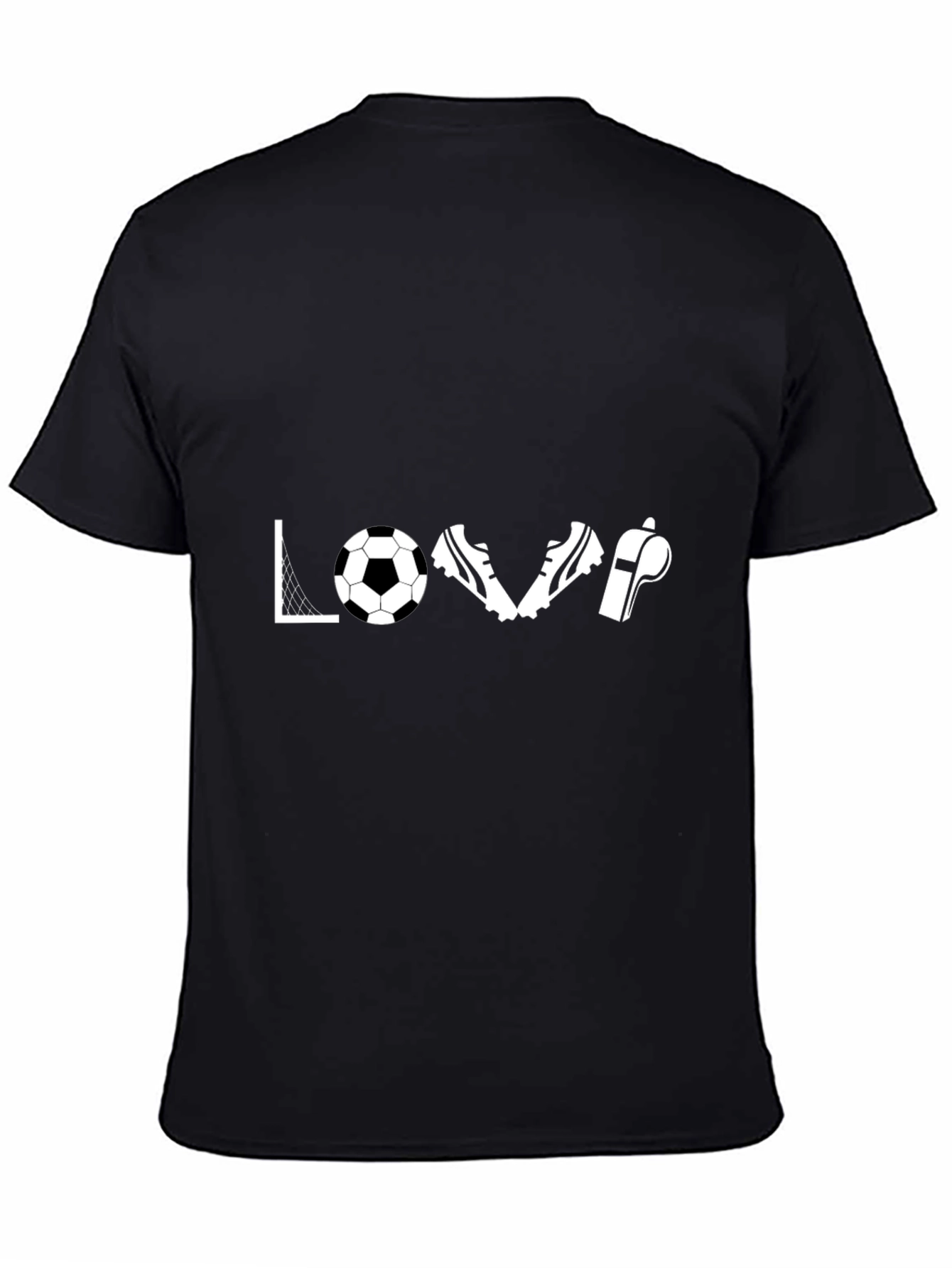 Soccer Love T-Shirt - Goal Ball Cleats Whistle
