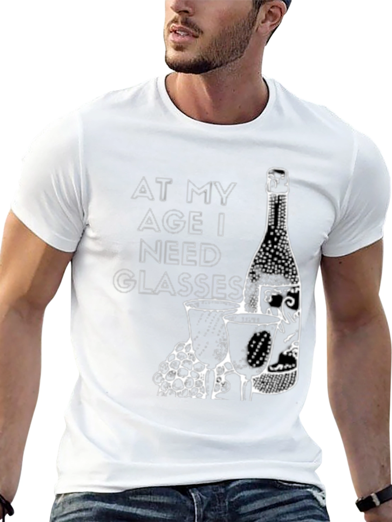 At My Age I Need Glasses T-Shirt