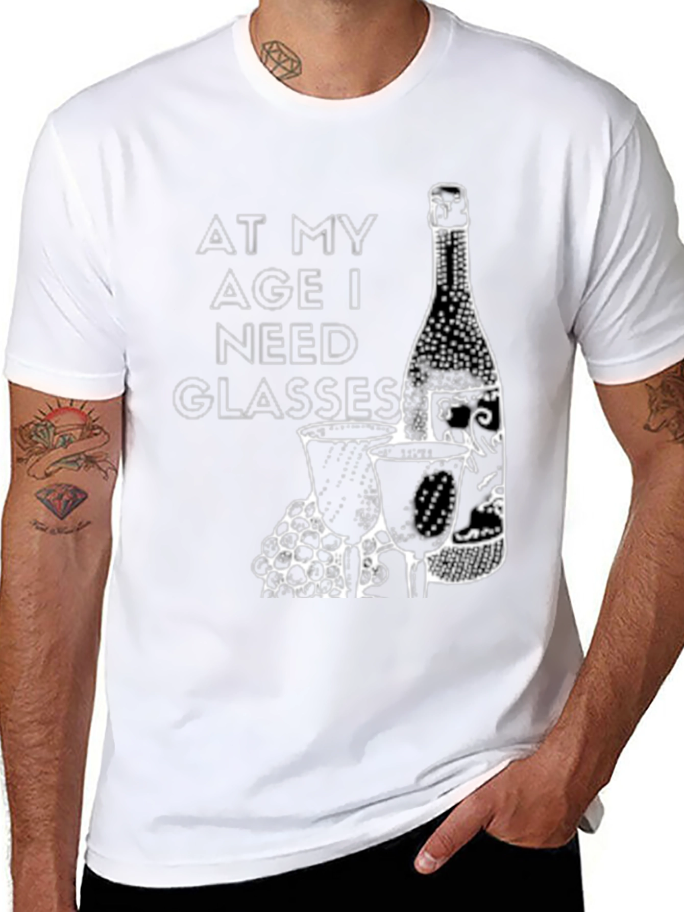 At My Age I Need Glasses T-Shirt