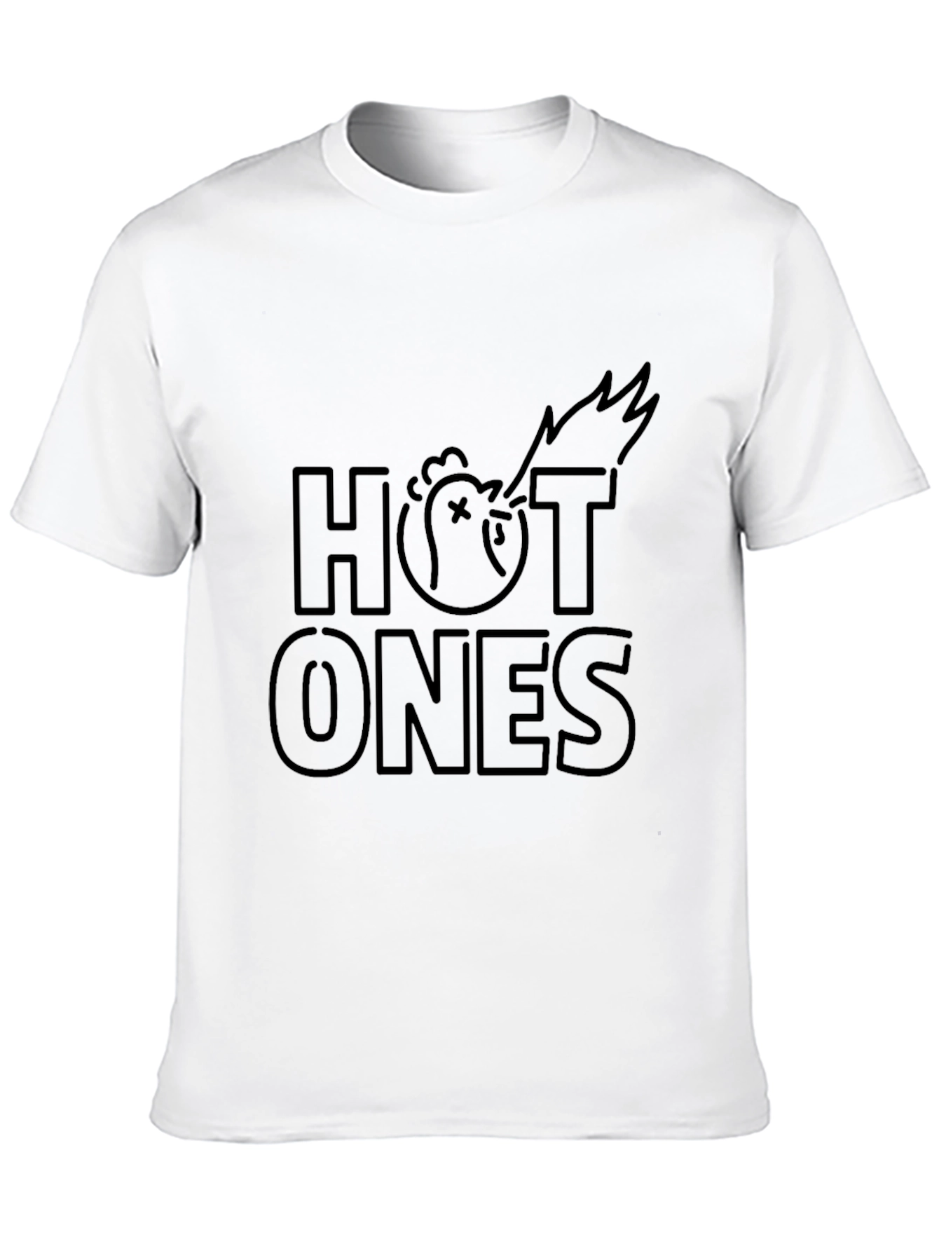 Hot Ones Black T-Shirt