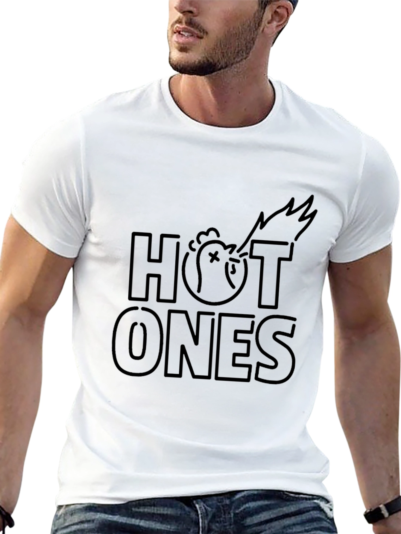 Hot Ones Black T-Shirt