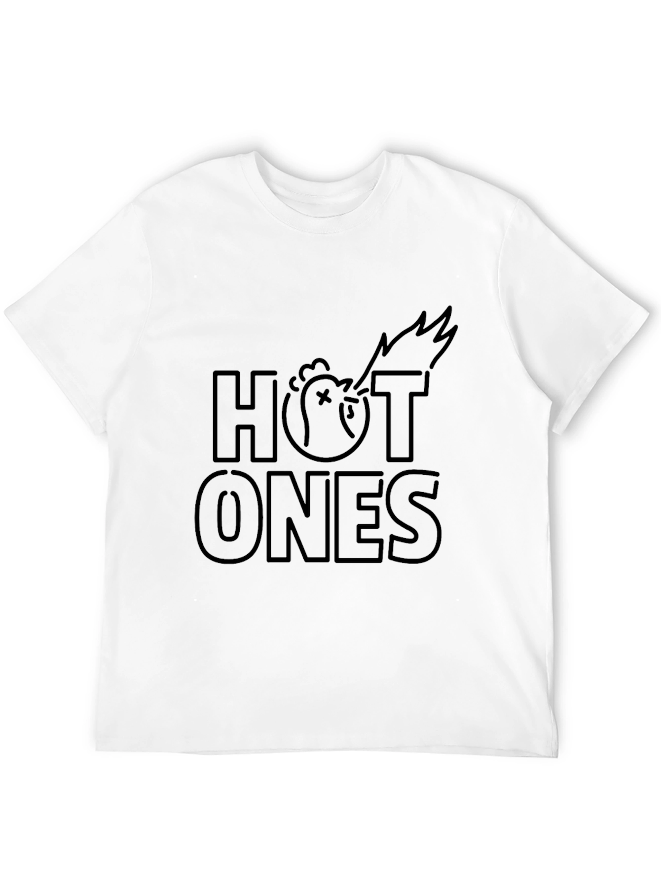 Hot Ones Black T-Shirt