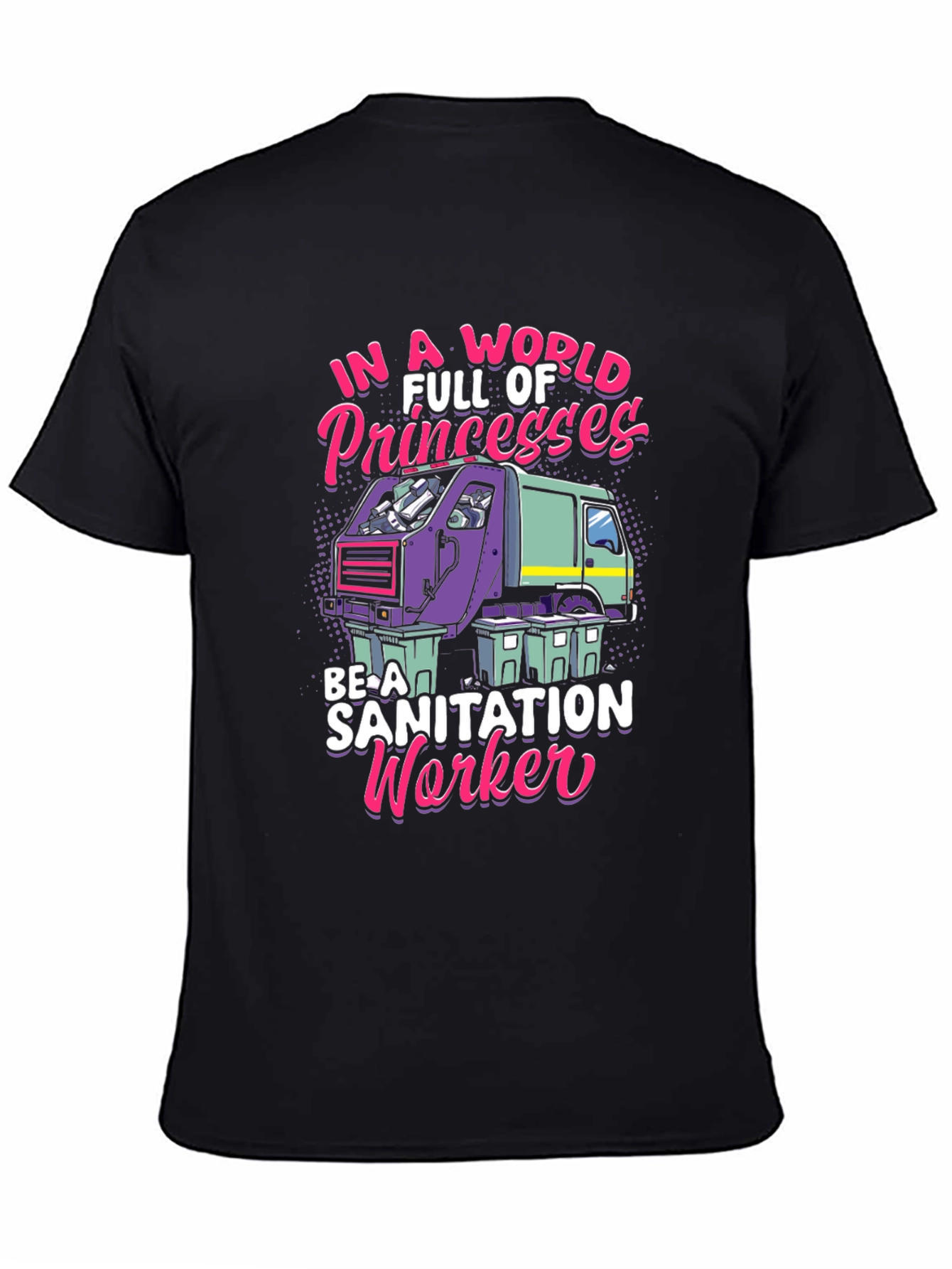 Sanitation Worker Graphic Tee - Funny & Unique