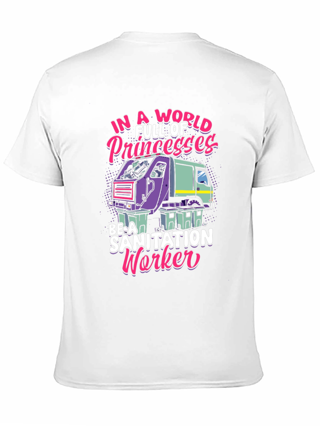 Sanitation Worker Graphic Tee - Funny & Unique