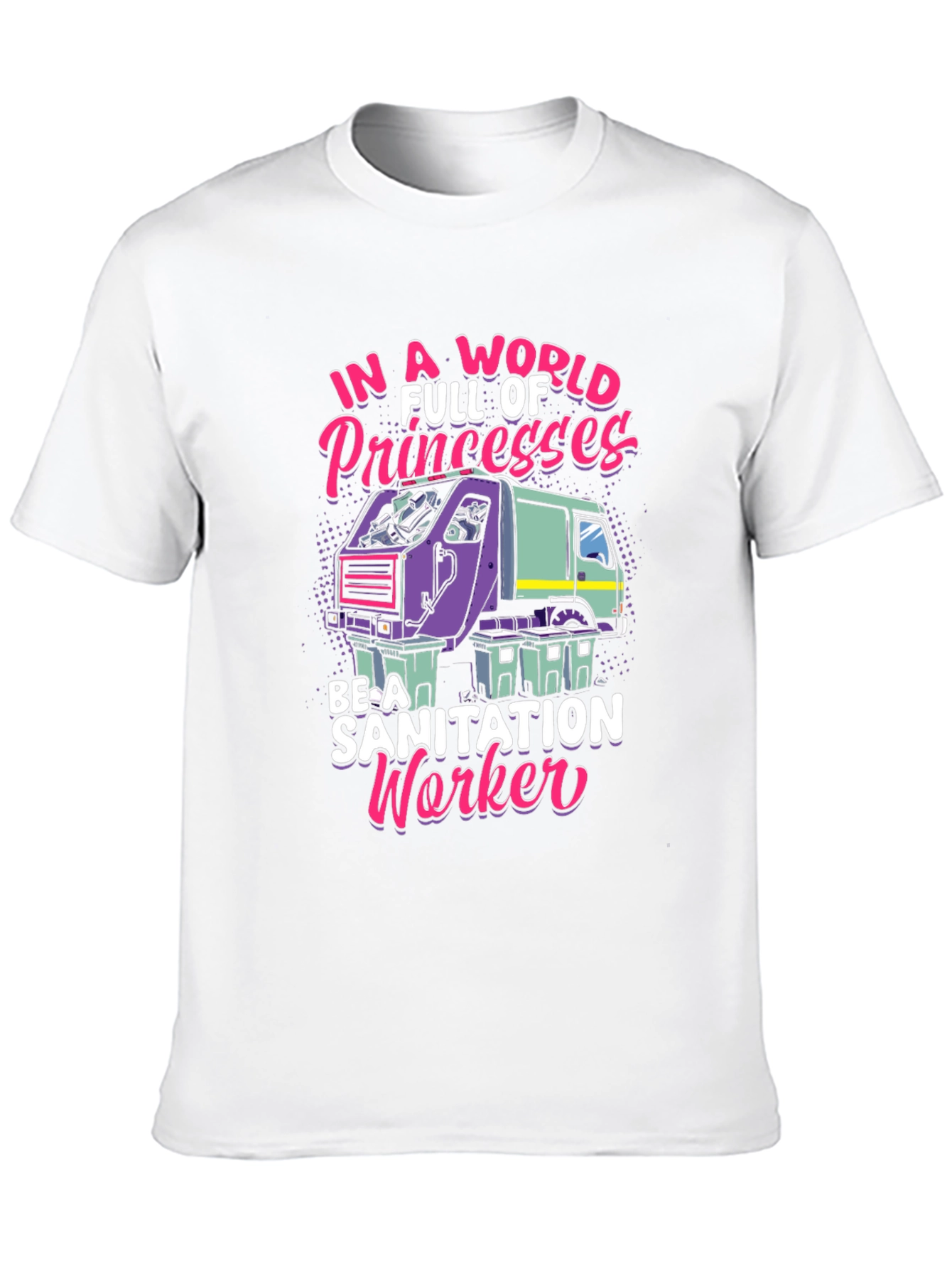 Sanitation Worker Graphic Tee - Funny & Unique