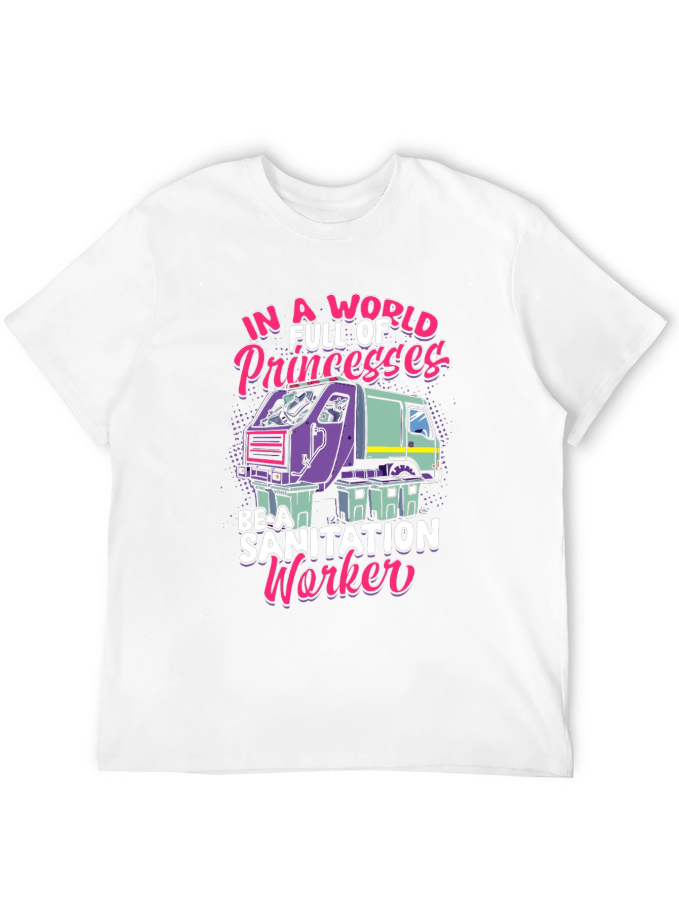 Sanitation Worker Graphic Tee - Funny & Unique