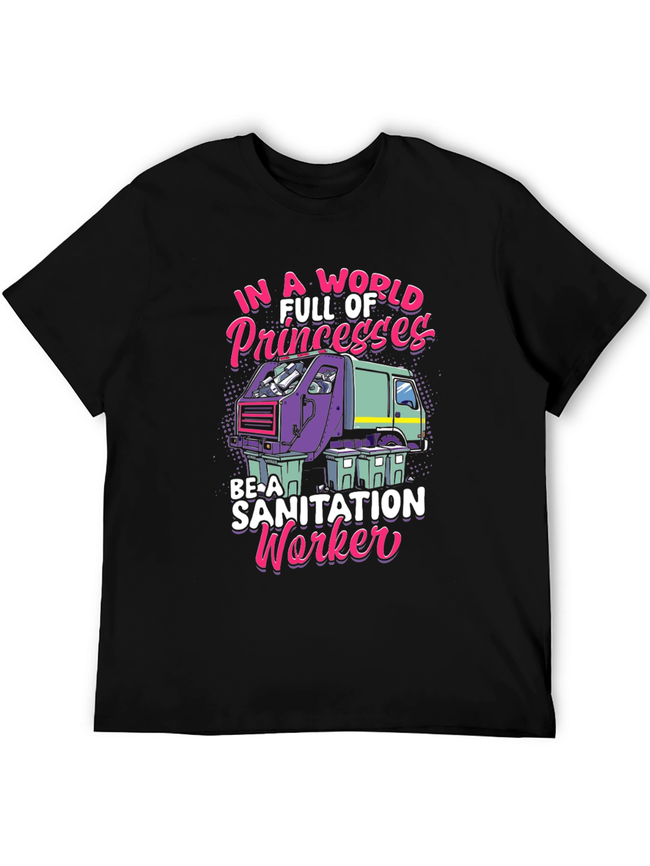 Sanitation Worker Graphic Tee - Funny & Unique