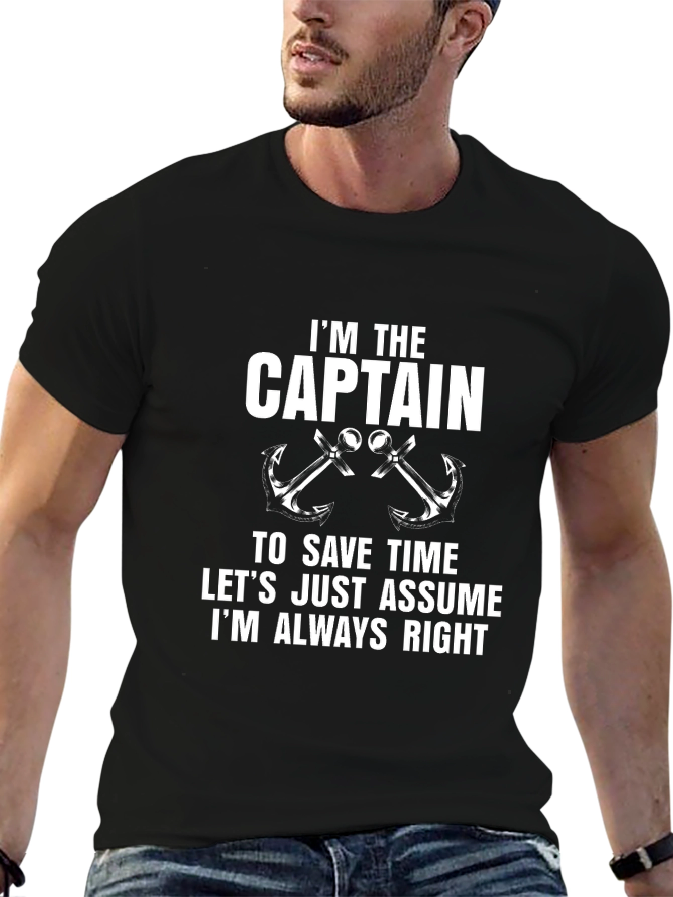 Im The Captain Graphic T-Shirt