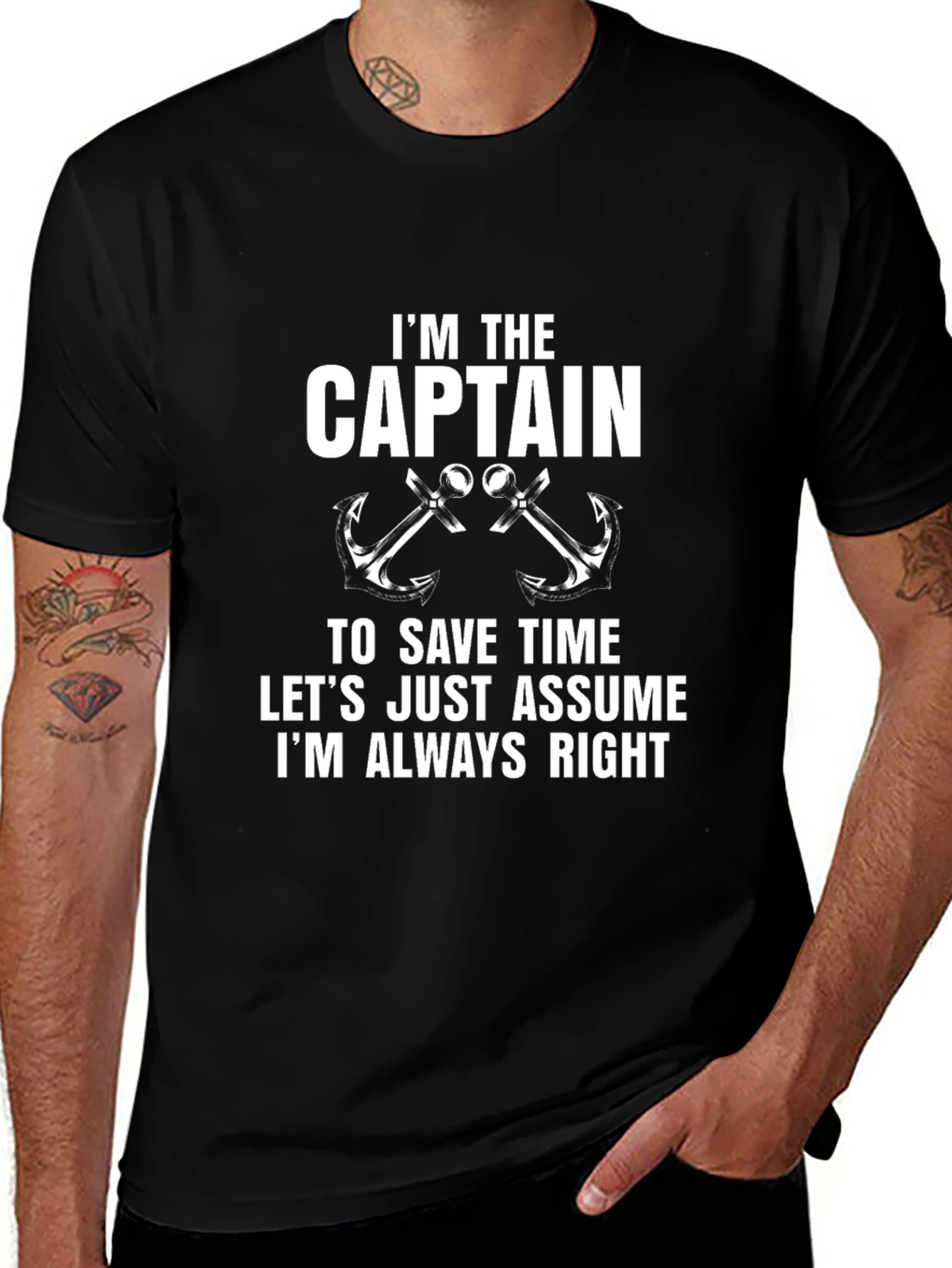 Im The Captain Graphic T-Shirt
