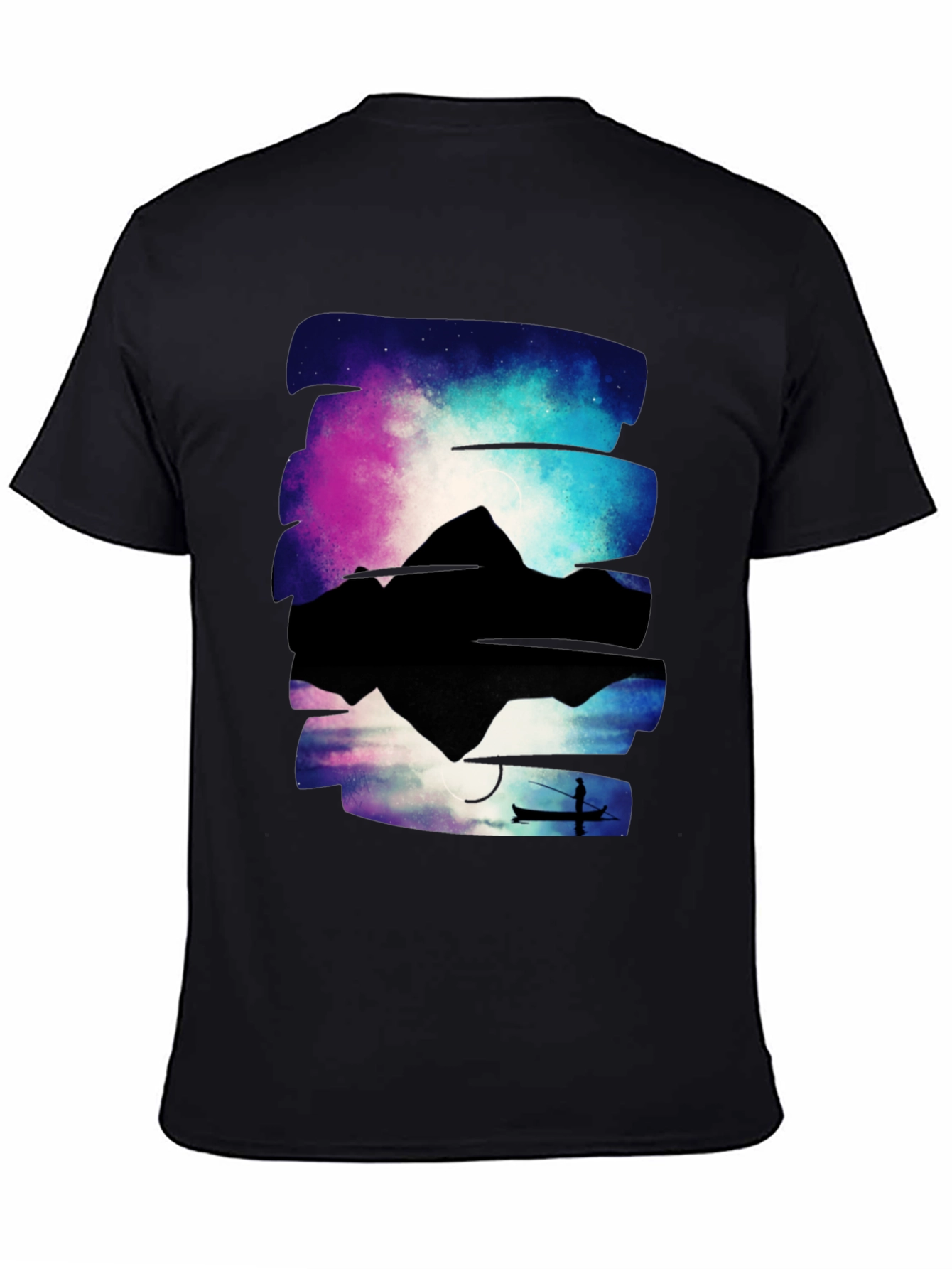 Galaxy Fishing Graphic Tee