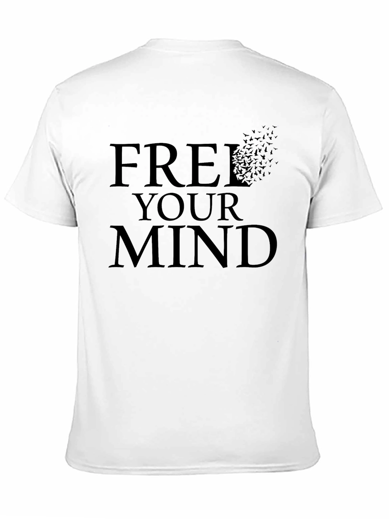 Free Your Mind Graphic T-Shirt - Black