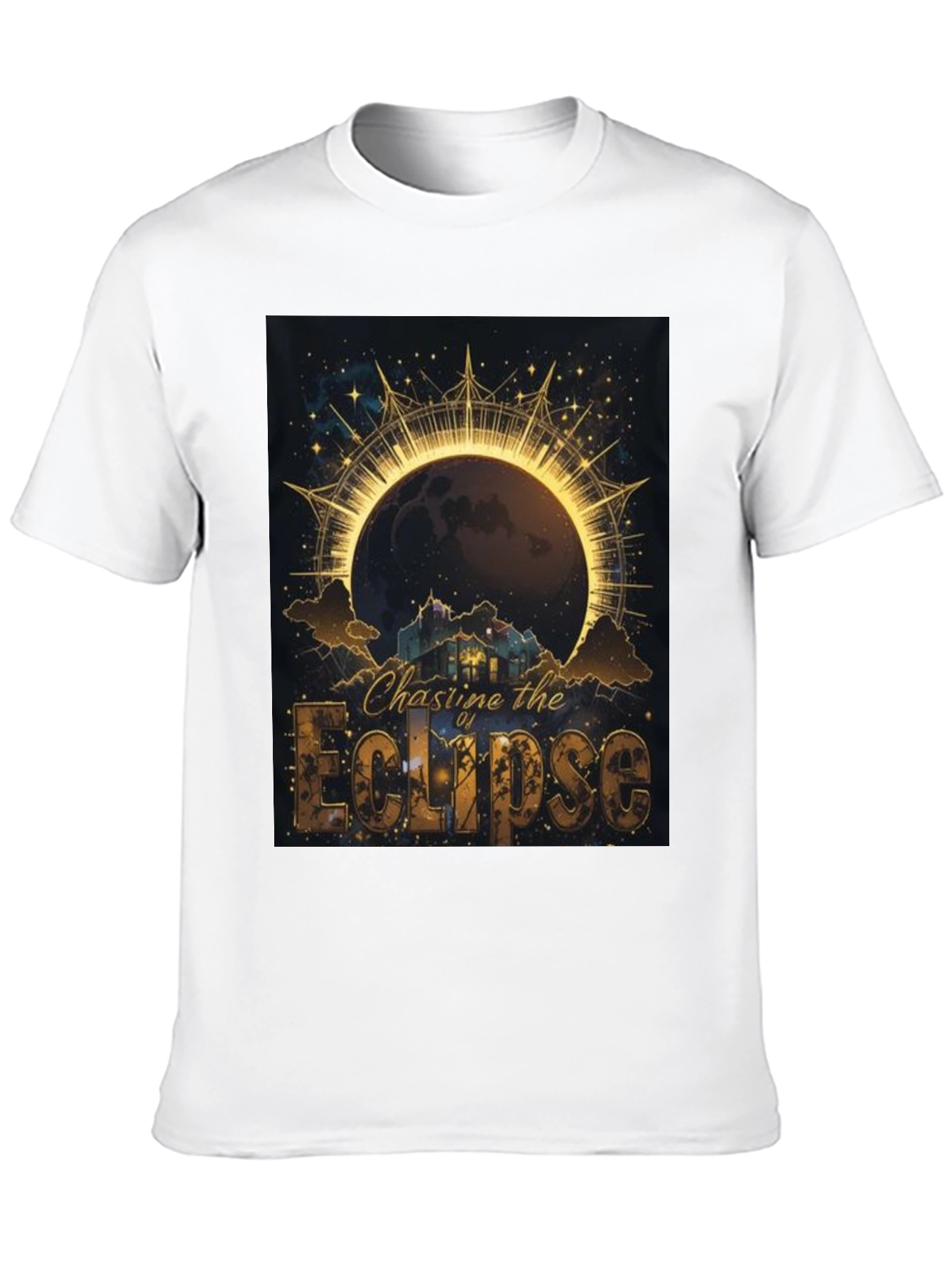 Chasing the Eclipse Graphic Tee - Unique Design