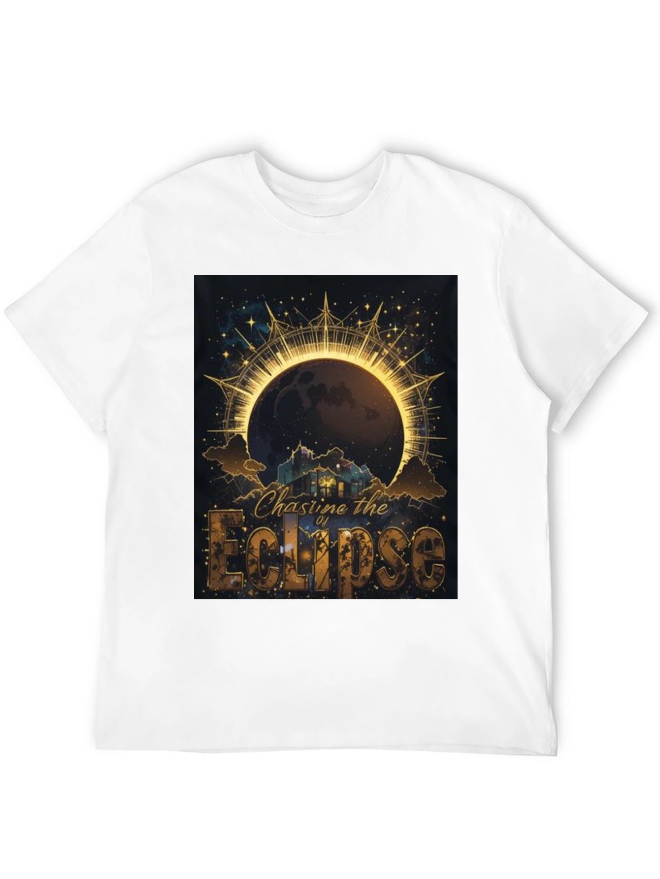 Chasing the Eclipse Graphic Tee - Unique Design