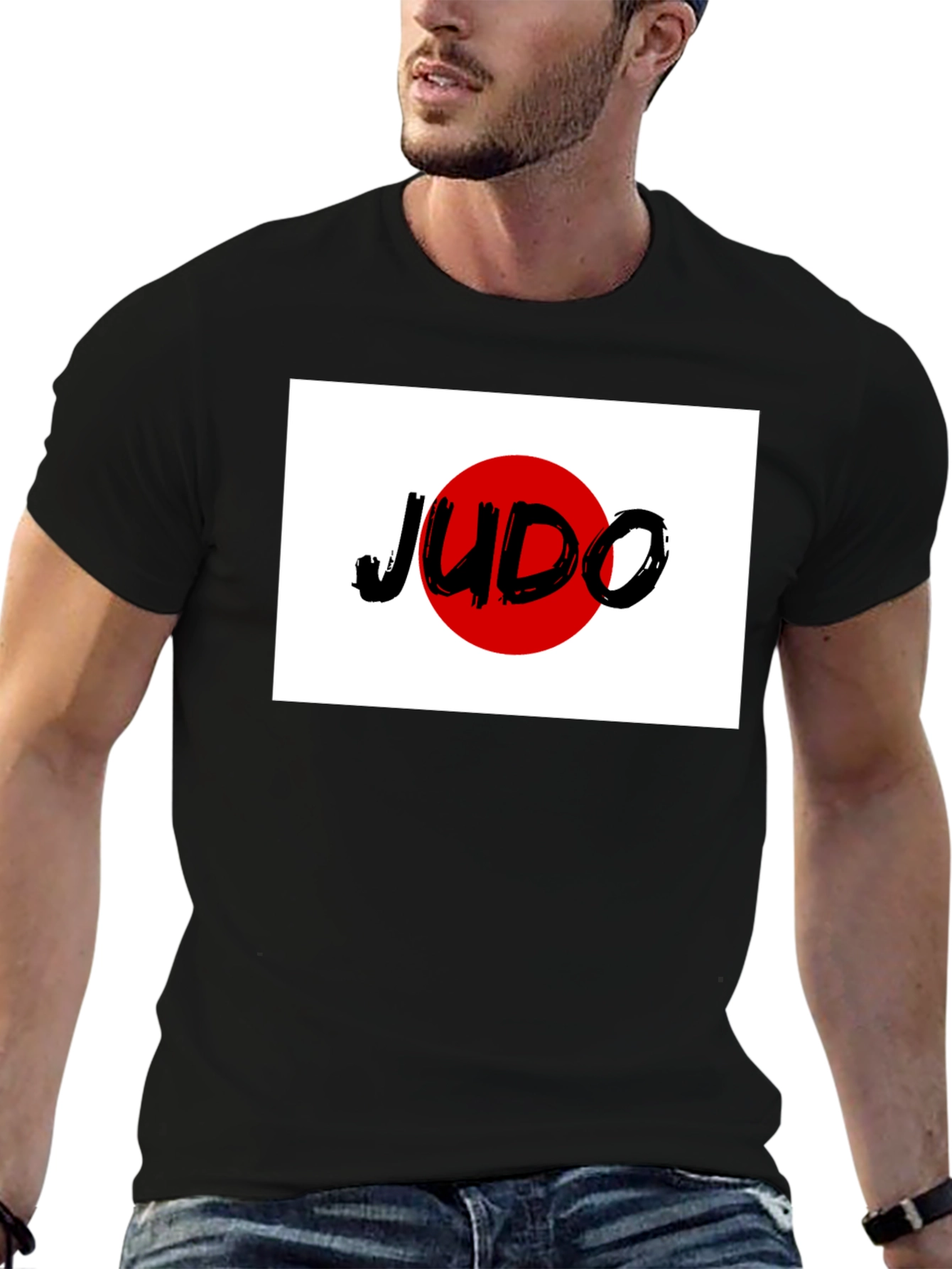 Judo Japan Flag T-Shirt Martial Arts Tee