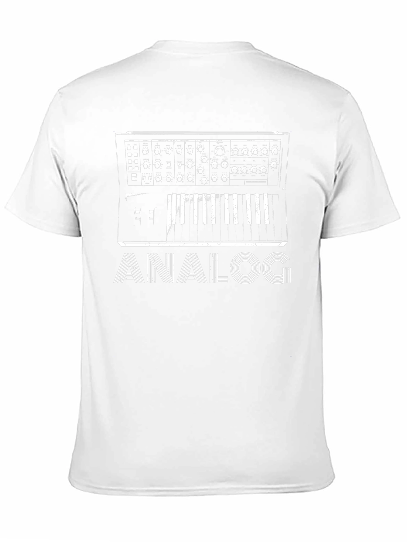 Analog Synthesizer T-Shirt - Music Producer Tee