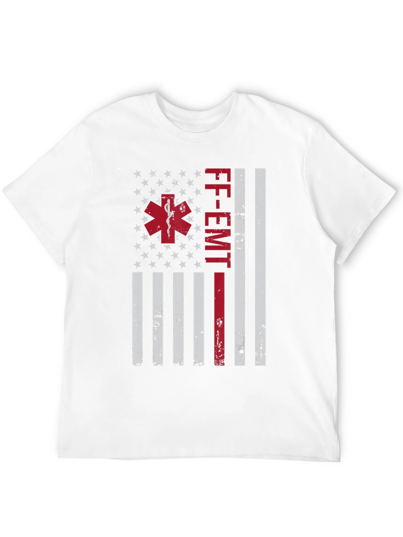 FF-EMT American Flag T-Shirt - First Responder Tee