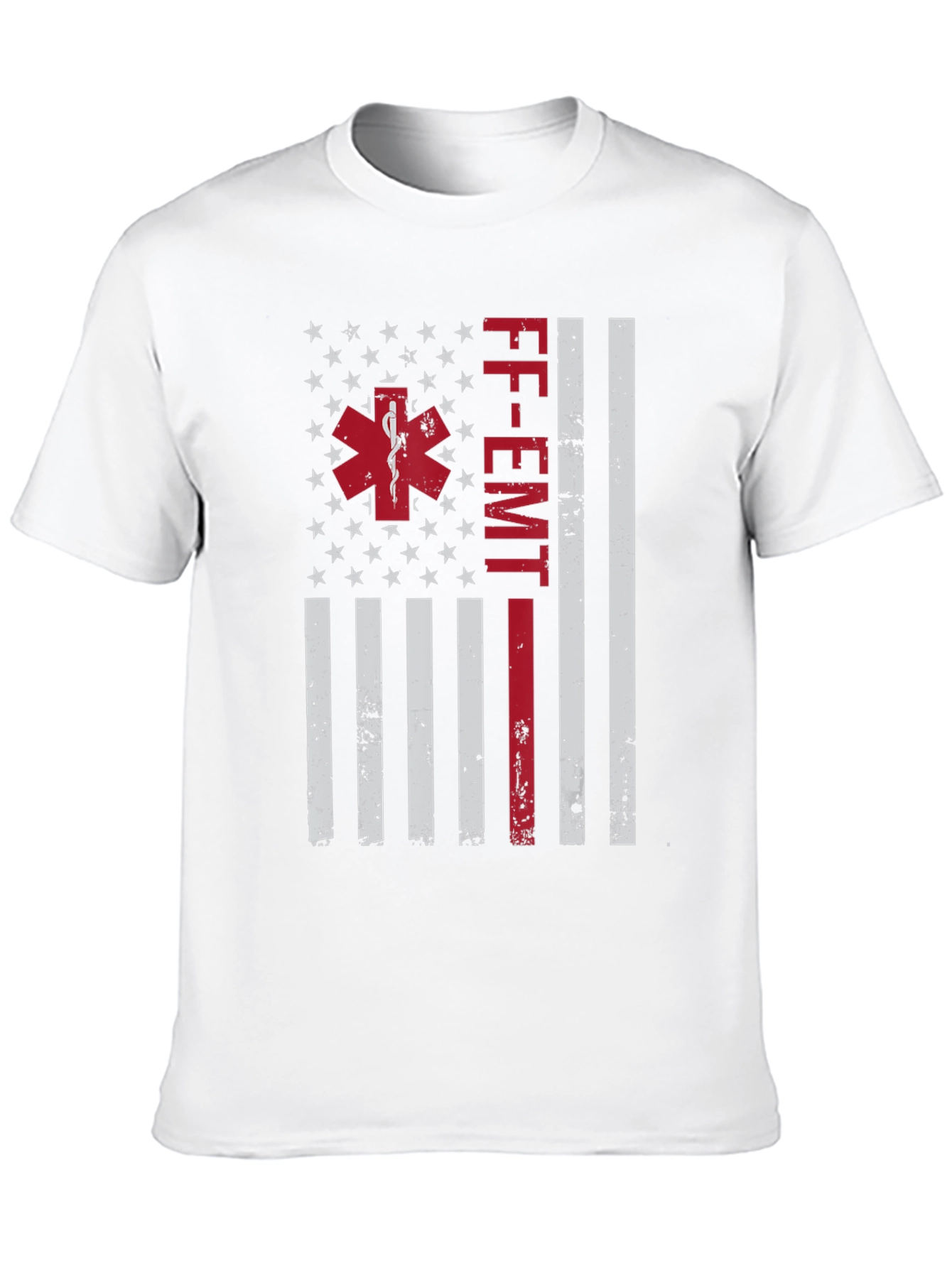 FF-EMT American Flag T-Shirt - First Responder Tee