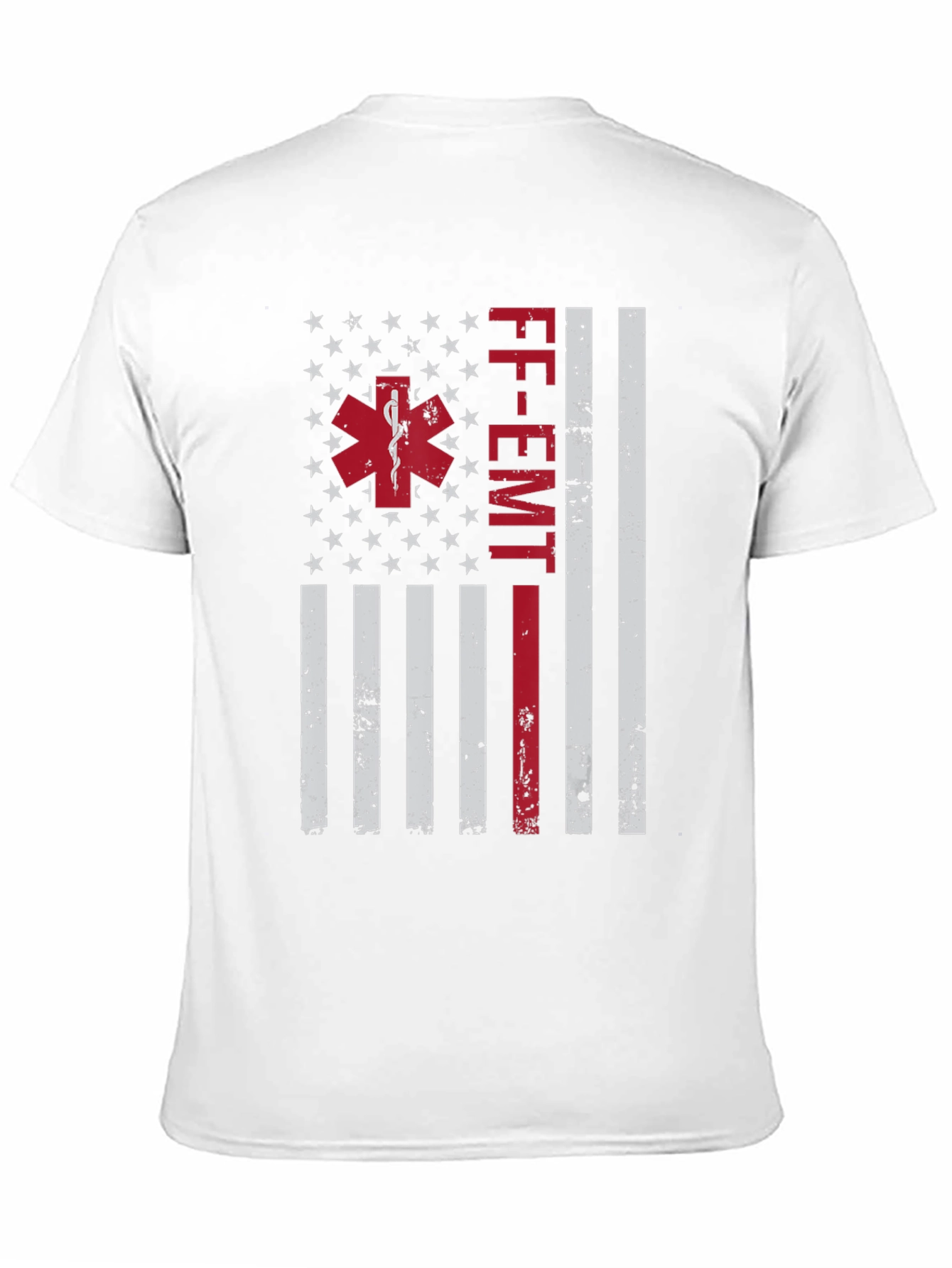FF-EMT American Flag T-Shirt - First Responder Tee