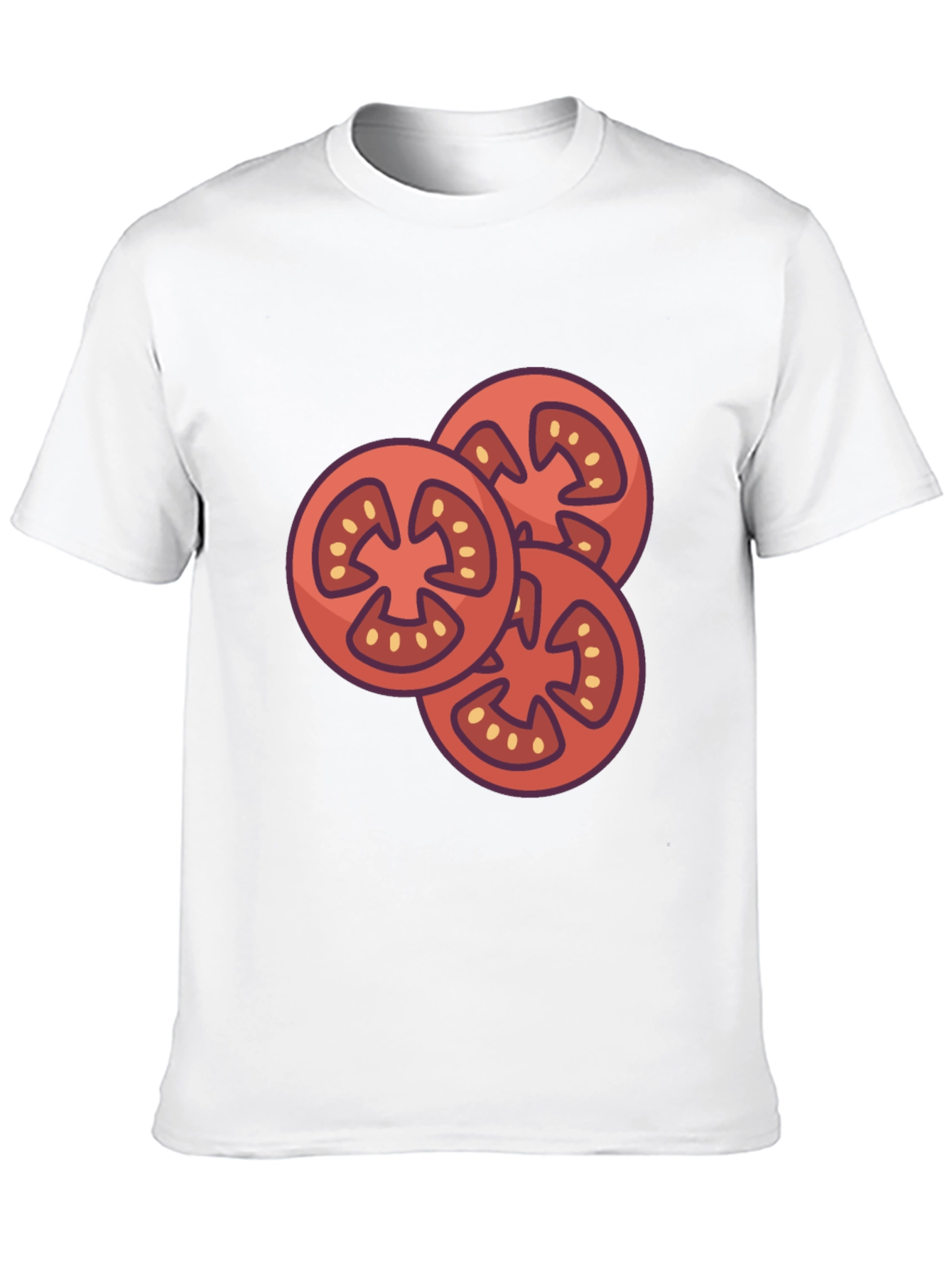Tomato Slice Graphic Tee - Fresh Style