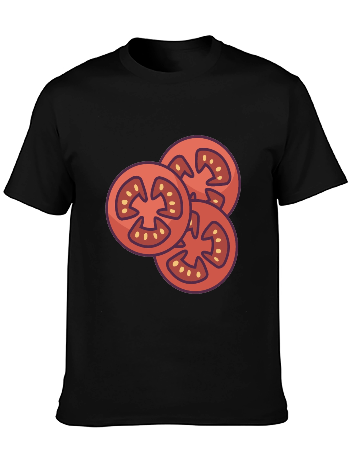 Tomato Slice Graphic Tee - Fresh Style