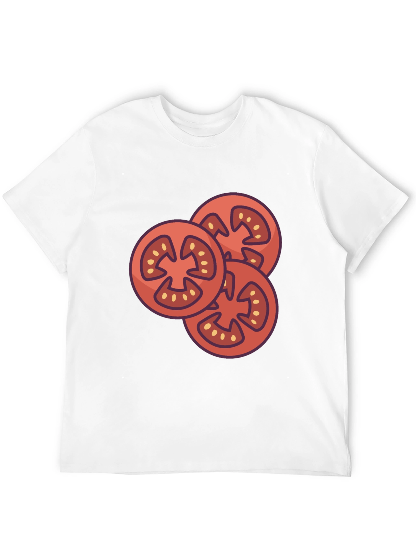 Tomato Slice Graphic Tee - Fresh Style