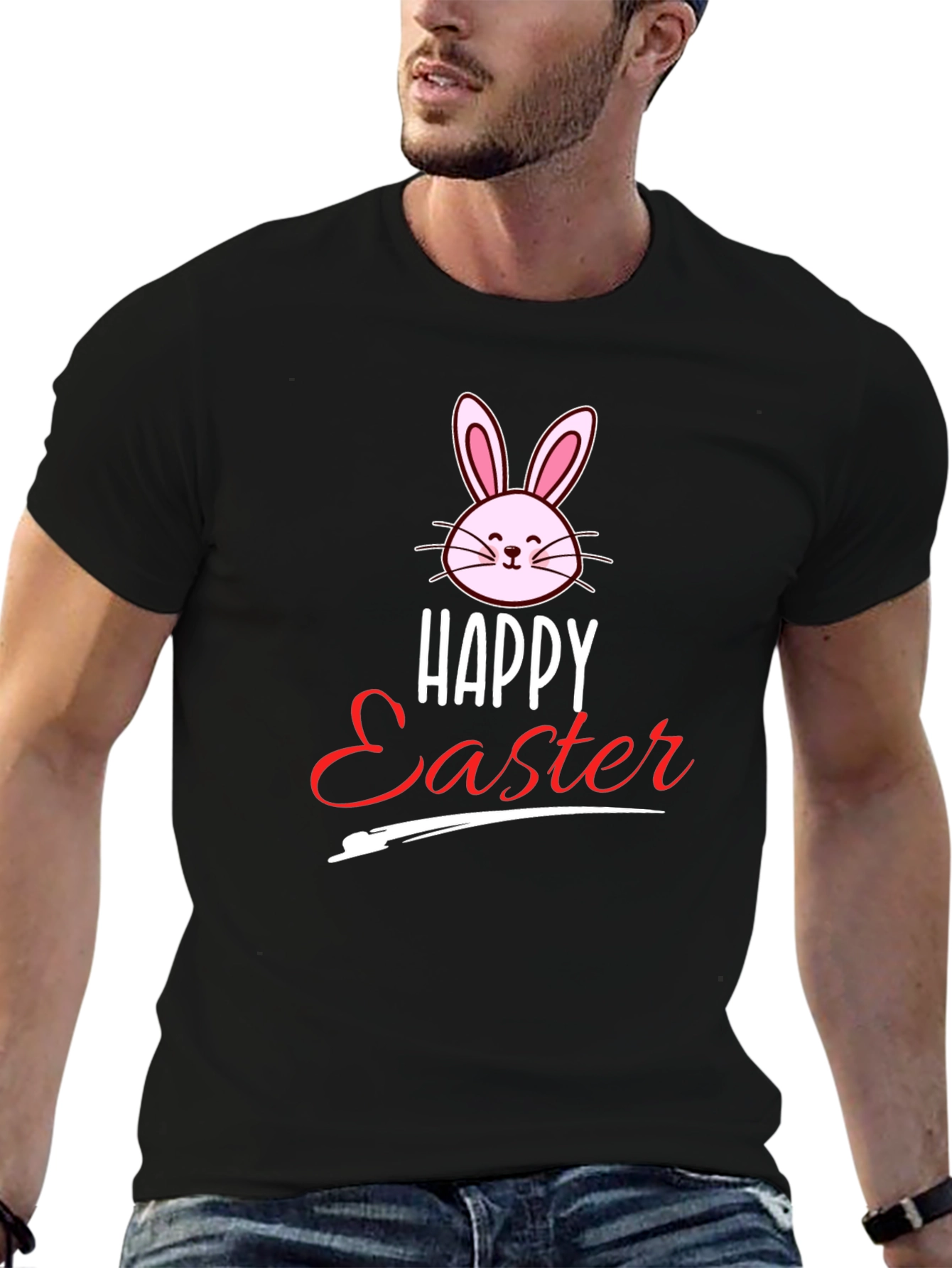 Happy Easter Bunny T-Shirt - Cute Holiday Apparel